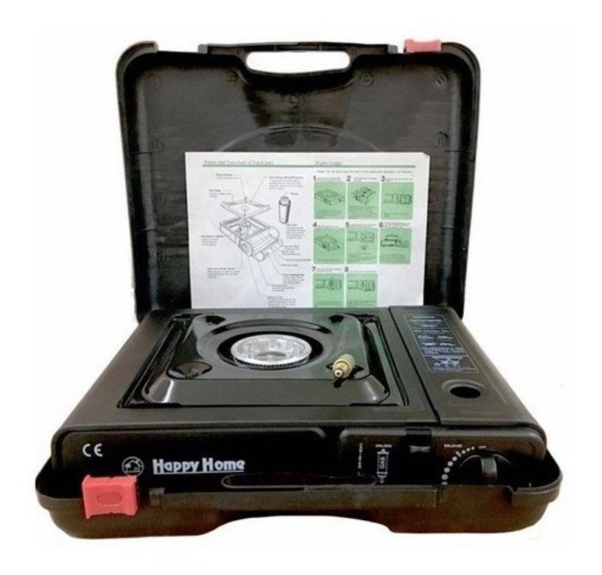 Cocina Portátil a Gas Ultra Compacta: Esencial para Camping, Trekking y Outdoor