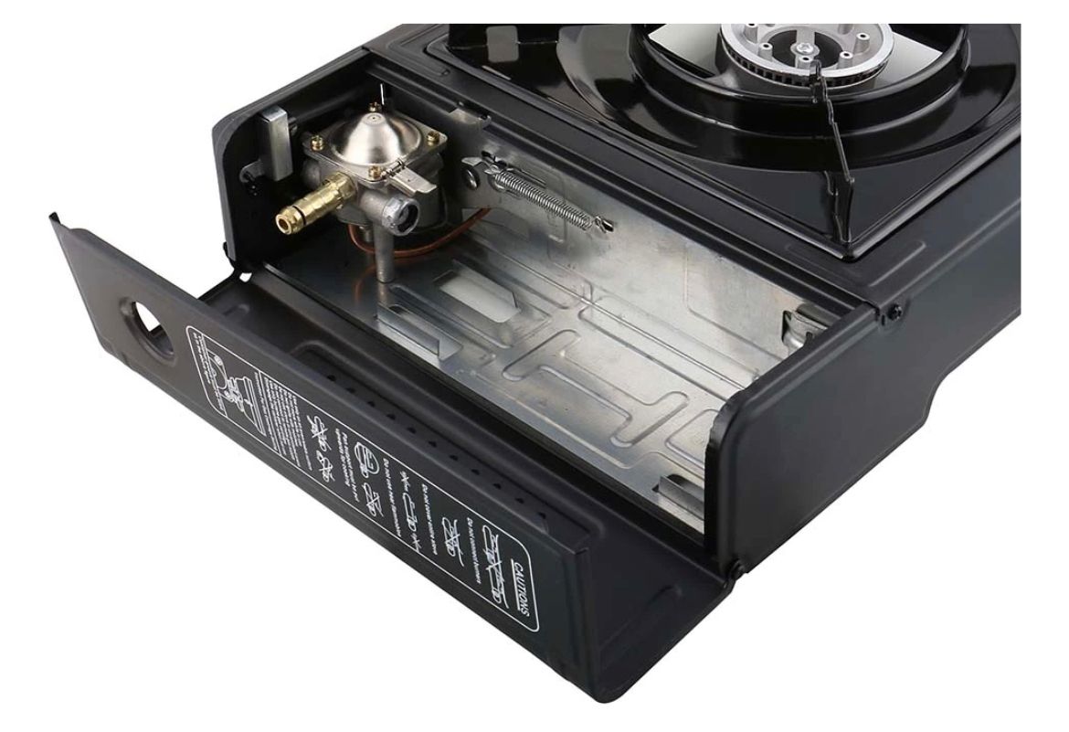 Cocina Portátil a Gas Ultra Compacta: Esencial para Camping, Trekking y Outdoor